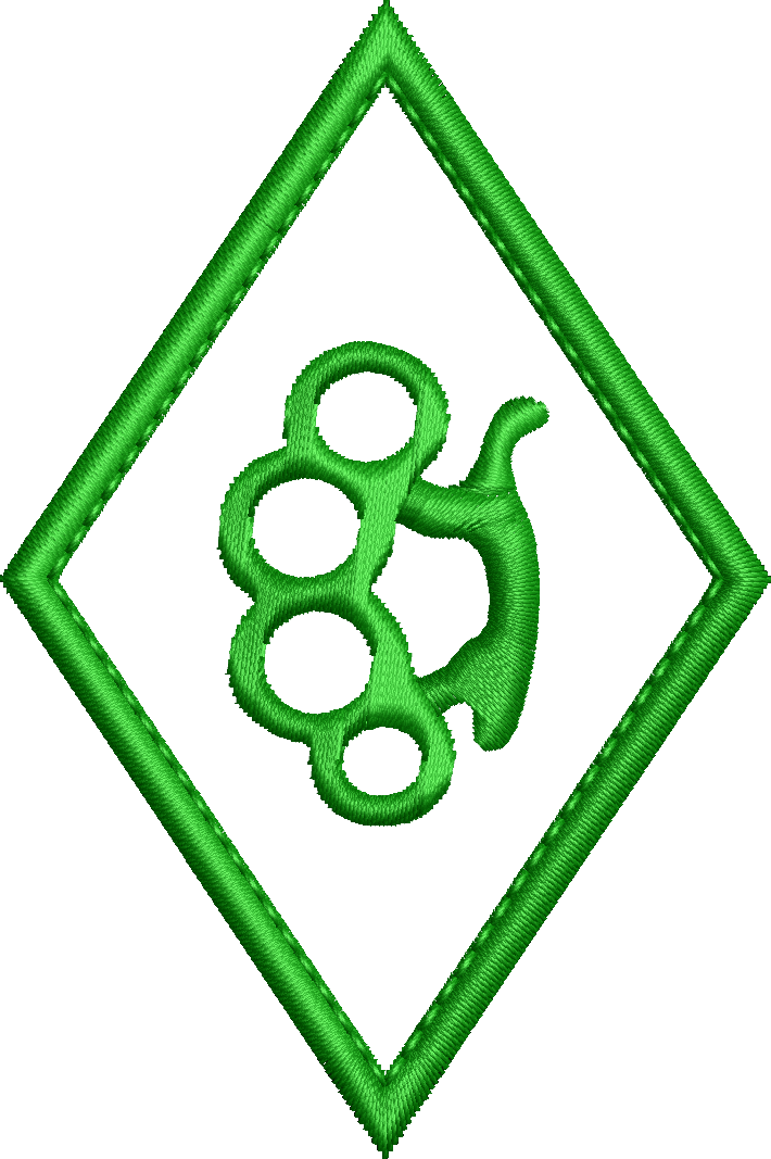 SCHLAGRING RAUTE PATCH