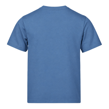 SYLMC 220g T-Shirt mit Brustprint - Ocean Blue - Rueckseite
