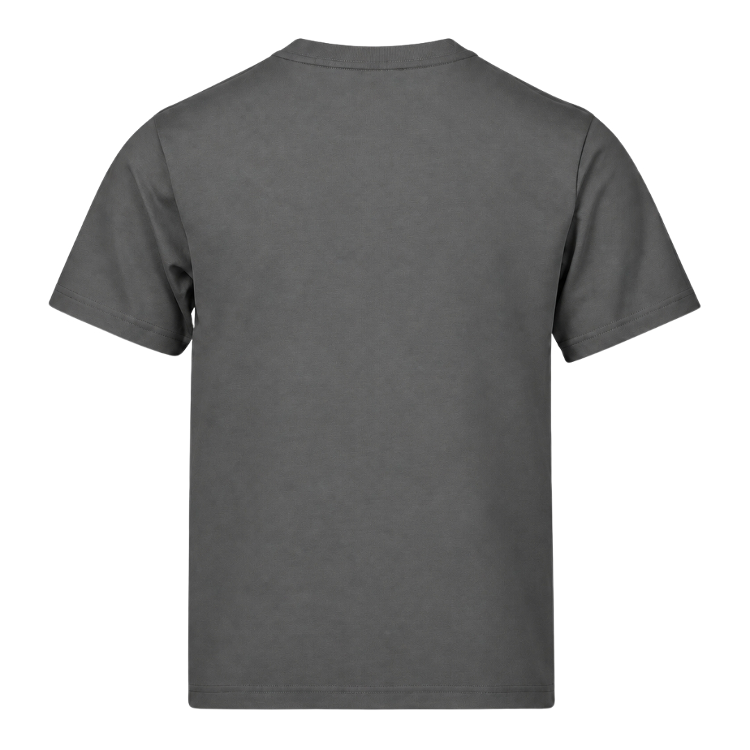 SYLMC 220g T-Shirt mit Brustprint - Powder Grey - Rueckseite