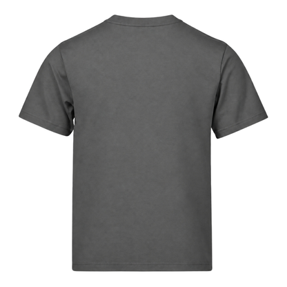 SYLMC 220g T-Shirt mit Brustprint - Powder Grey - Rueckseite