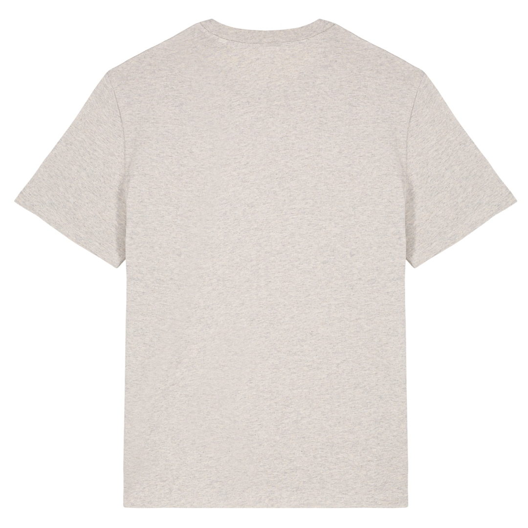 SUN SALT & GASONINE HERREN T-SHIRT - Heather Haze Grey  - Rueckseite
