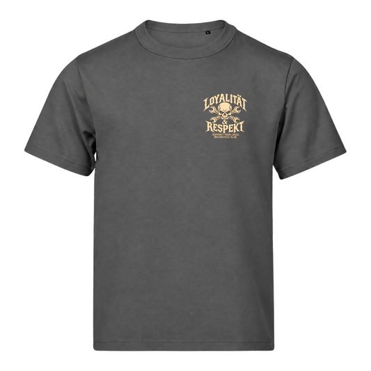 Loyalität & Respekt 220g TShirt - Powder Grey