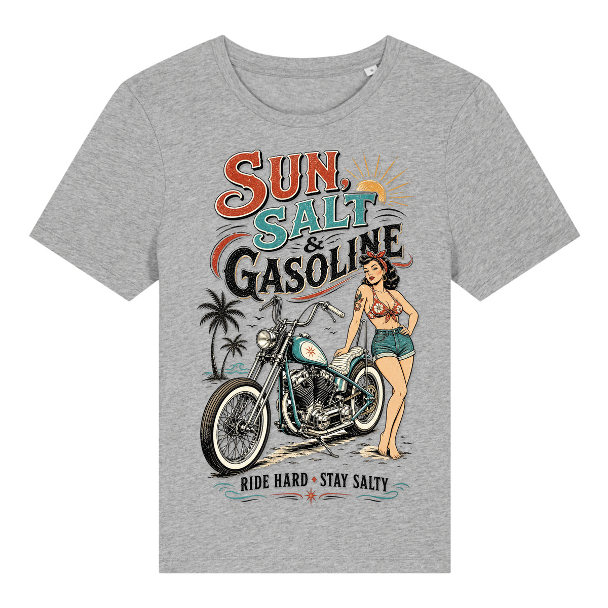 SUN SALT & GASOLINE - Heather Grey