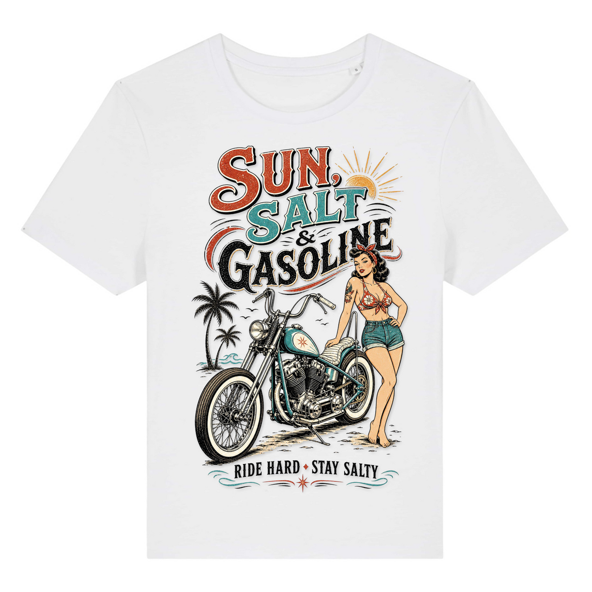 SUN SALT & GASOLINE - White