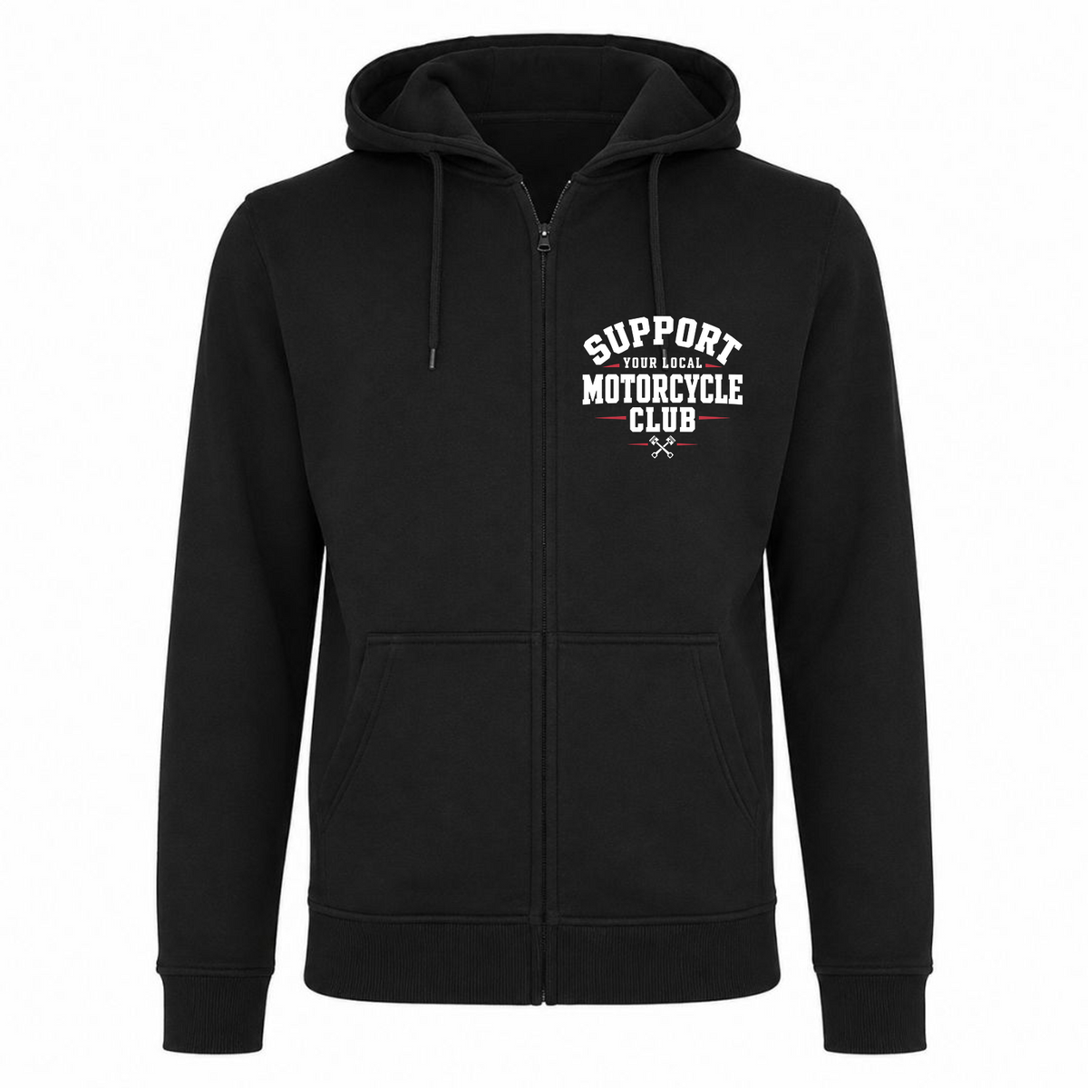 SYLMC Heavy Zip Hoodie - schwarz