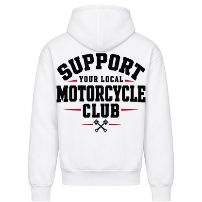 SYLMC Fetter 440g Hoodie - Arctic White - Rueckseite
