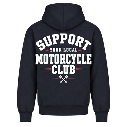 SYLMC Fetter 440g Hoodie - New French Navy - Rueckseite