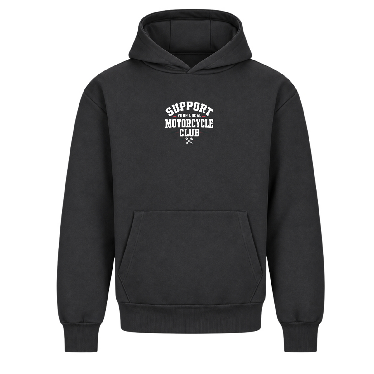 SYLMC Fetter 440g Hoodie - Solid Charcoal