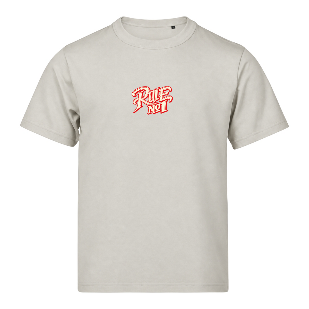 Rule NO1 220g T-Shirt - Cement