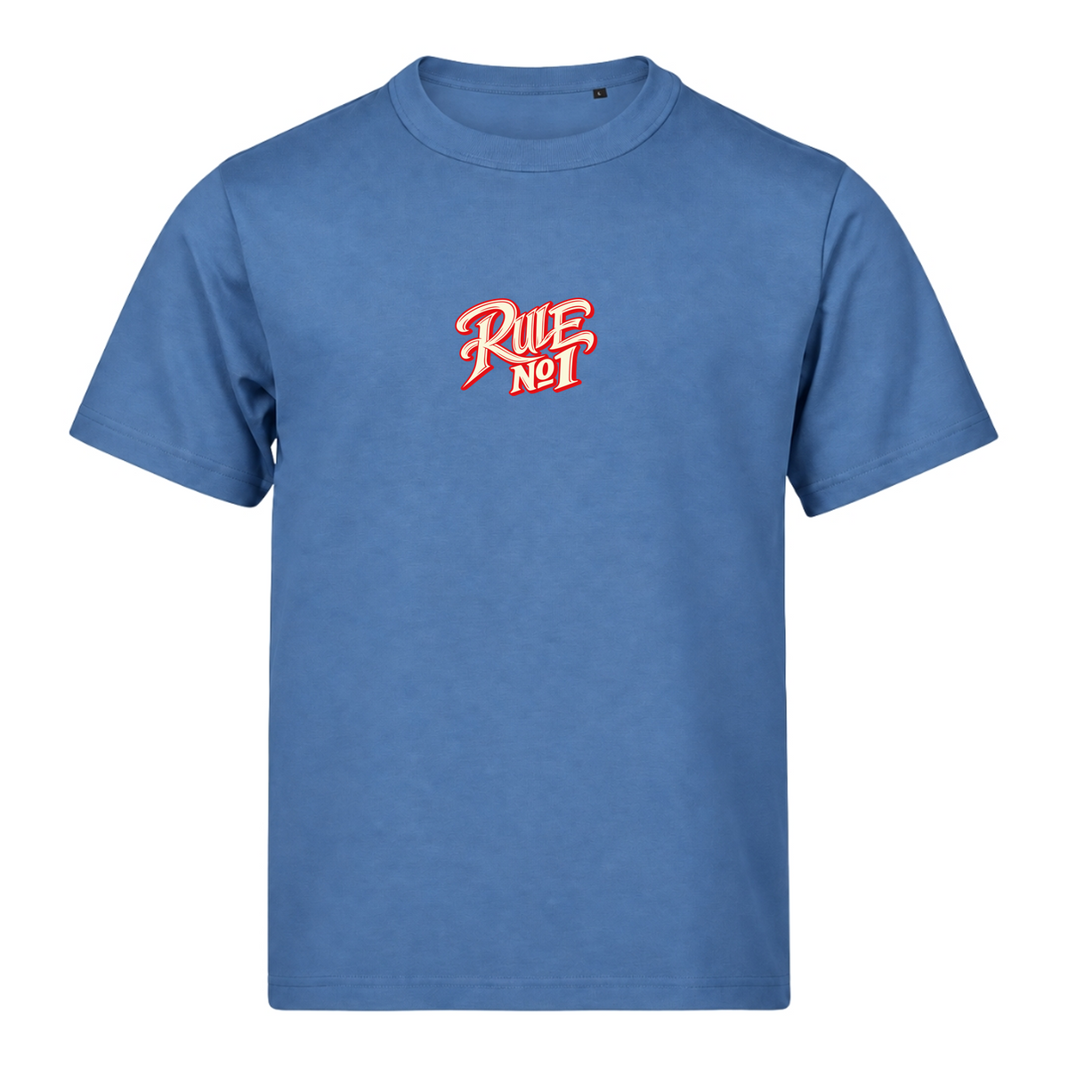 Rule NO1 220g T-Shirt - Ocean Blue