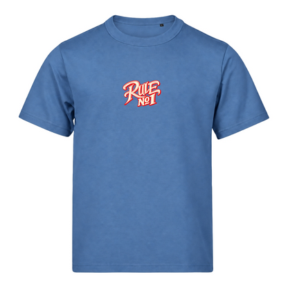 Rule NO1 220g T-Shirt - Ocean Blue