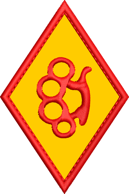 SCHLAGRING RAUTE PATCH