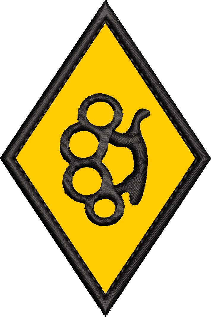 SCHLAGRING RAUTE PATCH