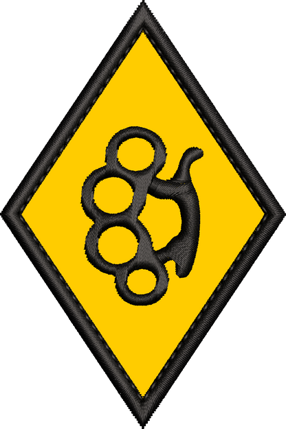 SCHLAGRING RAUTE PATCH