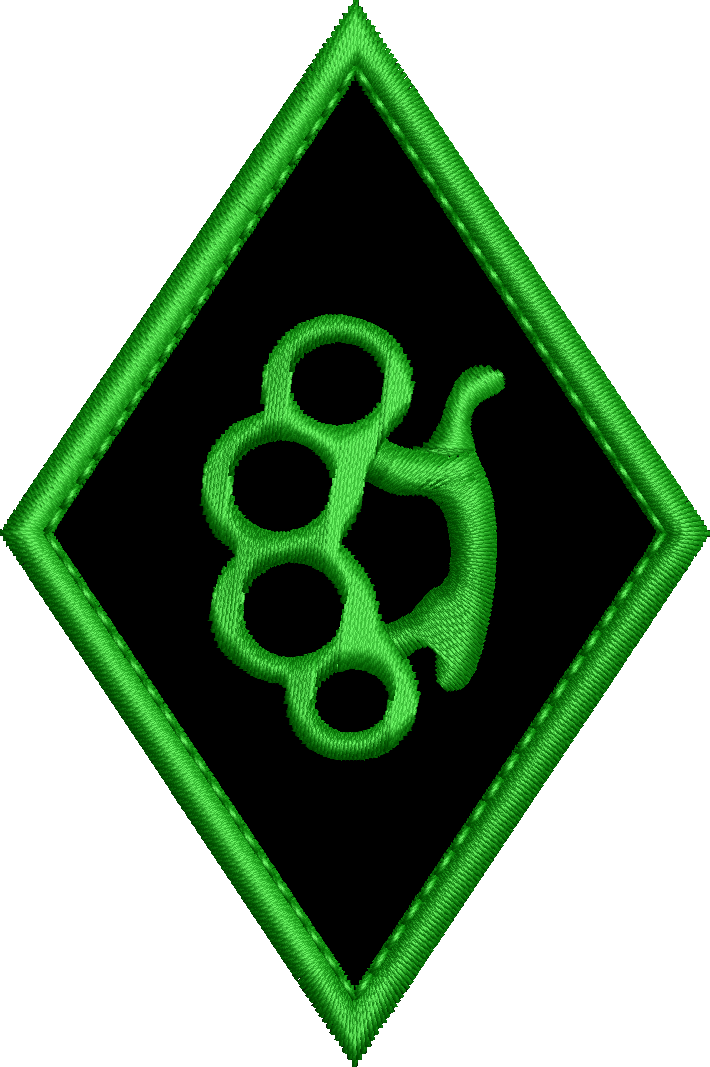 SCHLAGRING RAUTE PATCH