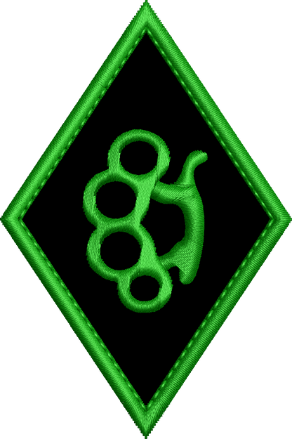 SCHLAGRING RAUTE PATCH