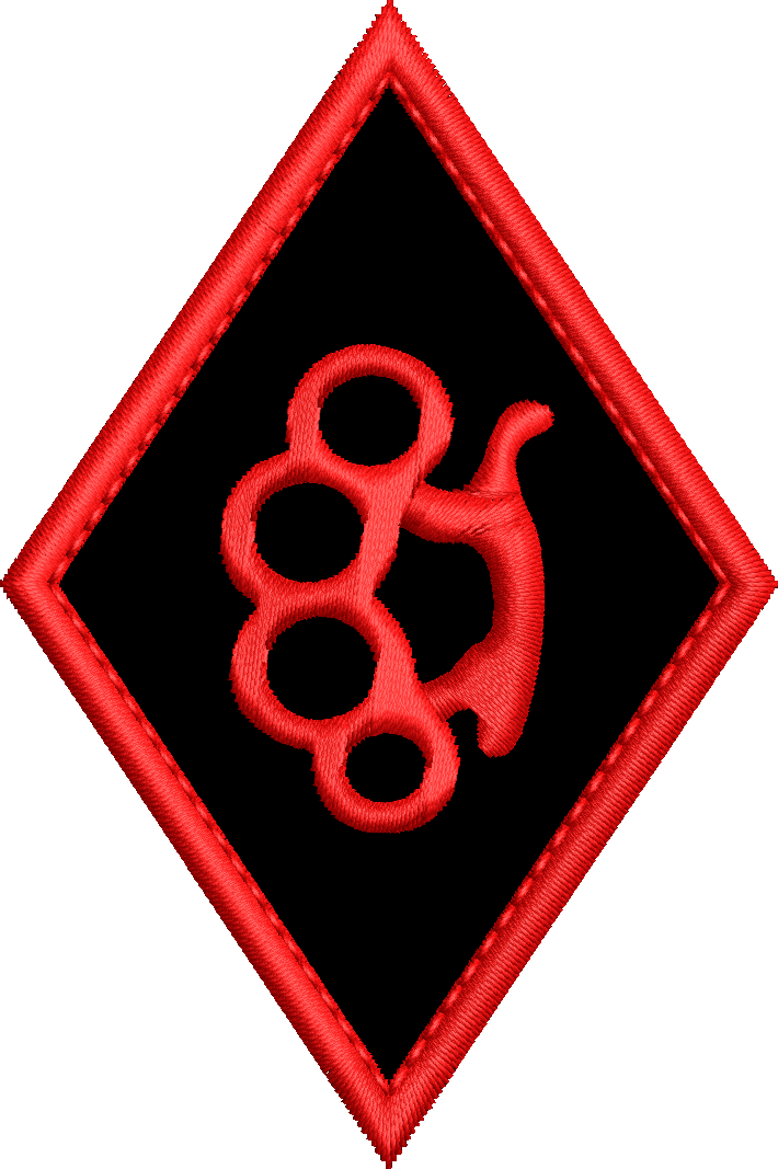 SCHLAGRING RAUTE PATCH