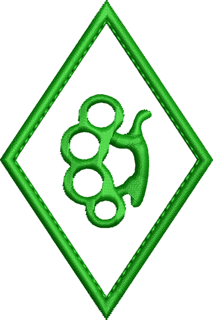 SCHLAGRING RAUTE PATCH