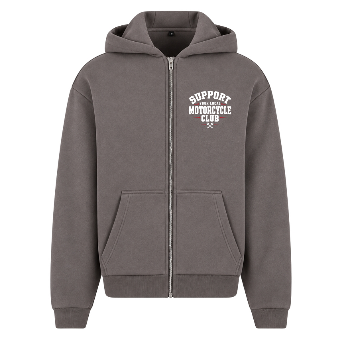 SYLMC Fluffy Oversize Zipper  - Magnet