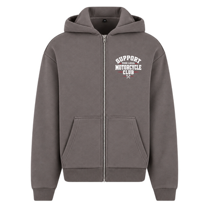 SYLMC Fluffy Oversize Zipper  - Magnet